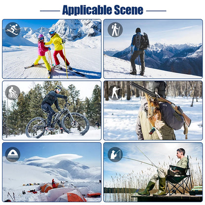 Rechargeable Heated Gloves - Winter Thermal Gloves for Skiing & Outdoor