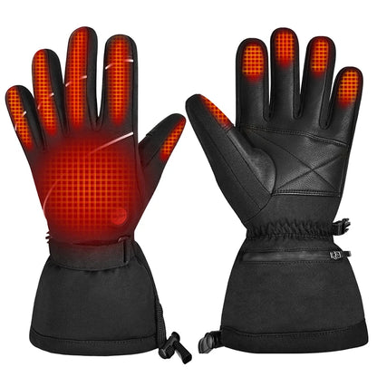 Rechargeable Heated Gloves - Winter Thermal Gloves for Skiing & Outdoor