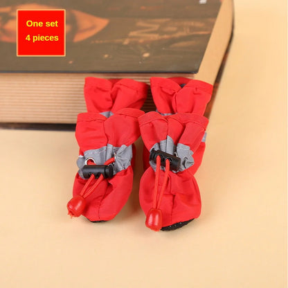Dog boots for outdoor adventures - rain and mud protection
