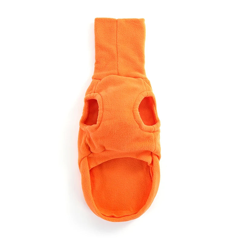 Nablit Joe Warm Fleece Whippet Coat – Italian Greyhound Winter Turtleneck Dog Jacket (S–4XL)