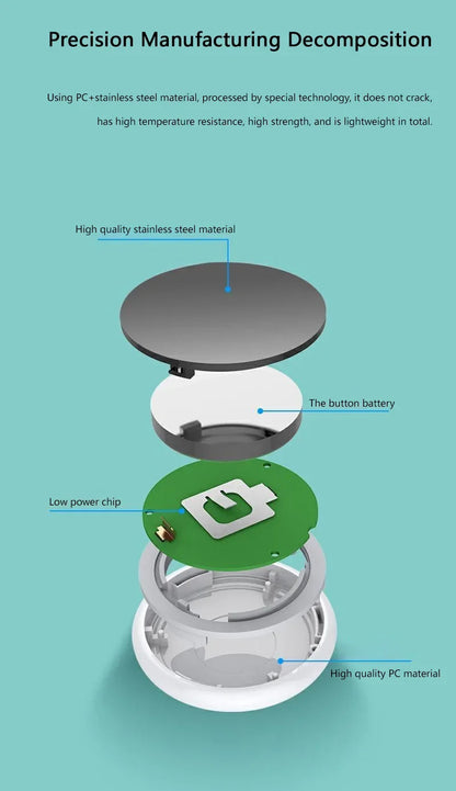 Nablit Joe GPS Tracker - Smart Bluetooth Anti-Lost Device for Pets, Keys & Valuables