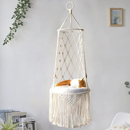  Cat window basket swing - cozy elevated resting spot