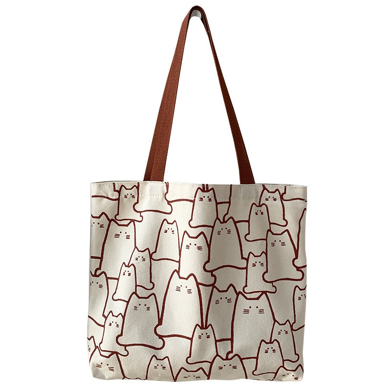 Canvas Tote Bag - Size and Dimension View