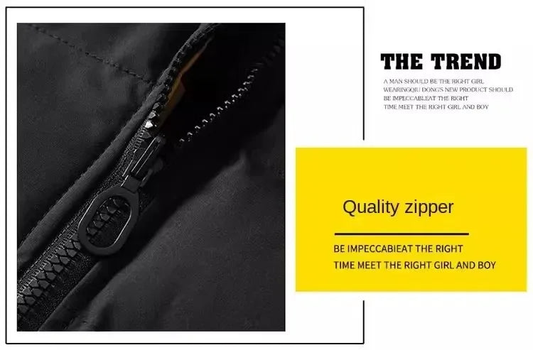 Nablit Joe Men's Winter Padded Jacket - Warm Hooded Down Coat