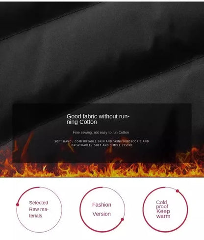 Nablit Joe Men's Winter Padded Jacket - Warm Hooded Down Coat