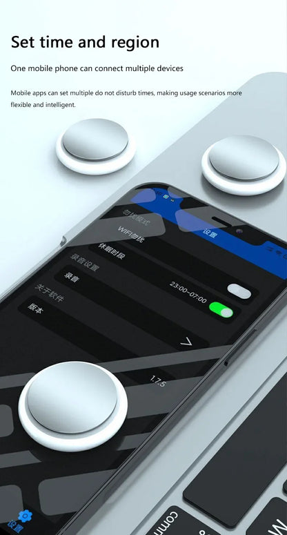 Nablit Joe GPS Tracker - Smart Bluetooth Anti-Lost Device for Pets, Keys & Valuables