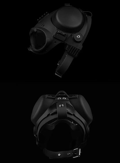 Nablit Joe K9 Tactical Dog Helmet with Goggles - Protective Military Training Helmet for German Shepherd & Malinois