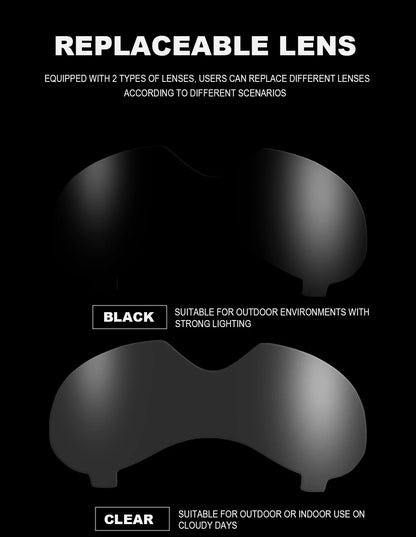 Nablit Joe K9 Tactical Dog Helmet with Goggles - Protective Military Training Helmet for German Shepherd & Malinois