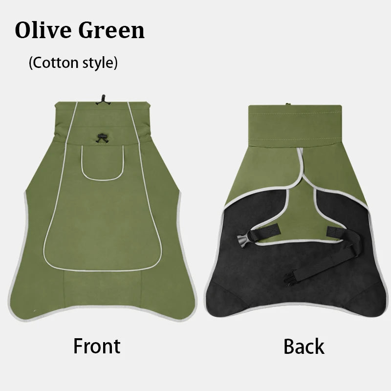 Koiran Sadetakki - Vedenpitävä Tuulitakki Isot Koirat