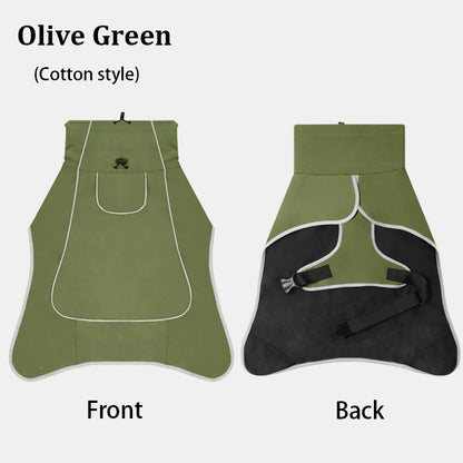 Koiran Sadetakki - Vedenpitävä Tuulitakki Isot Koirat