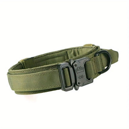 K9 Tactical Collar - Control Handle in Use