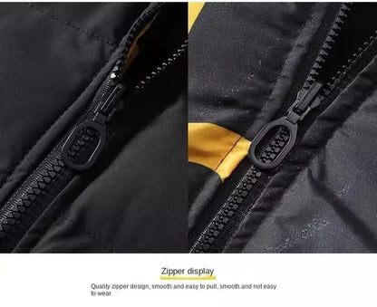 Nablit Joe Men's Winter Padded Jacket - Warm Hooded Down Coat