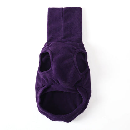 Nablit Joe Warm Fleece Whippet Coat – Italian Greyhound Winter Turtleneck Dog Jacket (S–4XL)