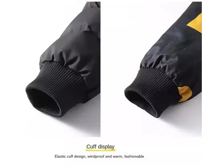 Nablit Joe Men's Winter Padded Jacket - Warm Hooded Down Coat