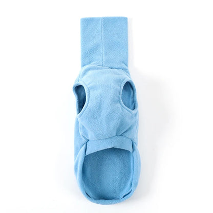 Nablit Joe Warm Fleece Whippet Coat – Italian Greyhound Winter Turtleneck Dog Jacket (S–4XL)