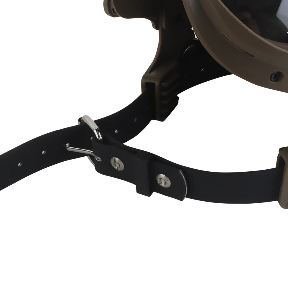 Nablit Joe K9 Tactical Dog Helmet with Goggles - Protective Military Training Helmet for German Shepherd & Malinois